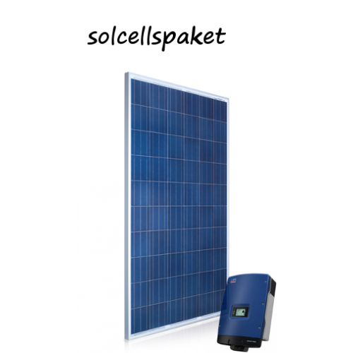 solcellspaket  villa 10.300W 